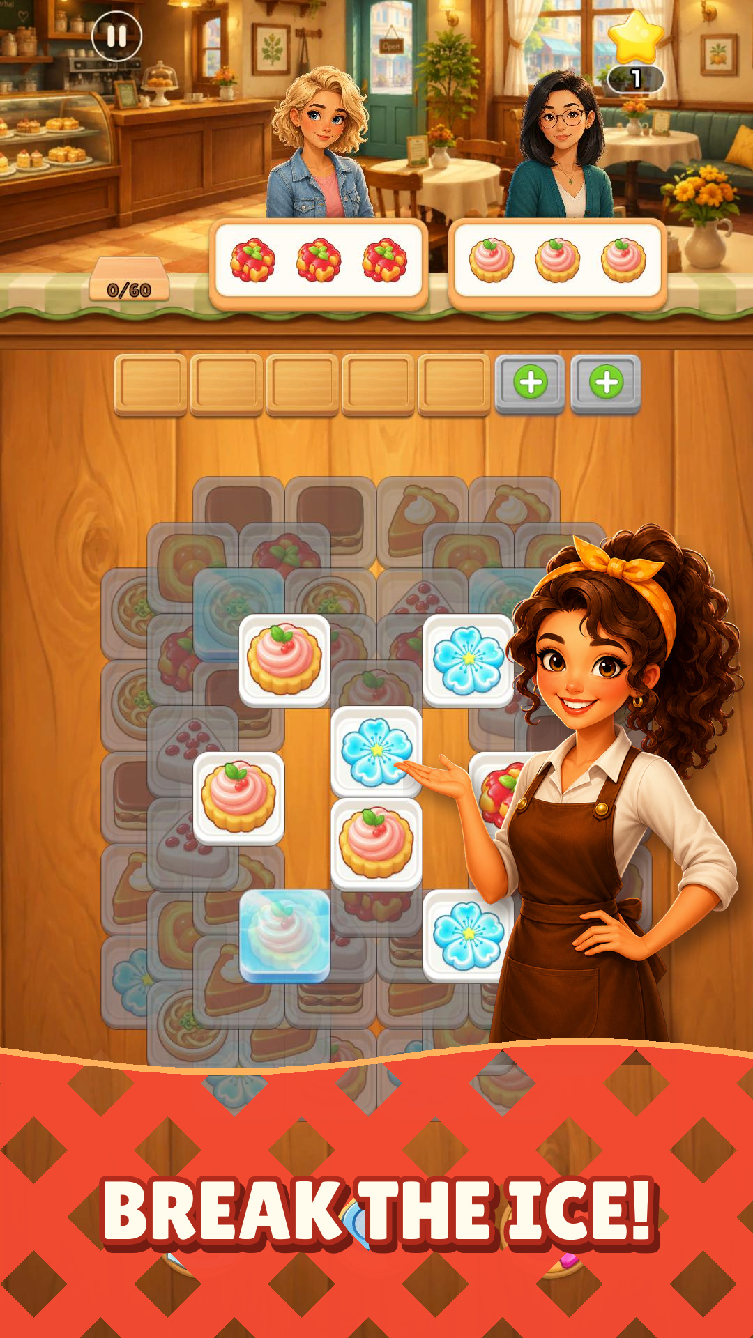 Tasty Tiles: Triple Match - Café screenshot 5