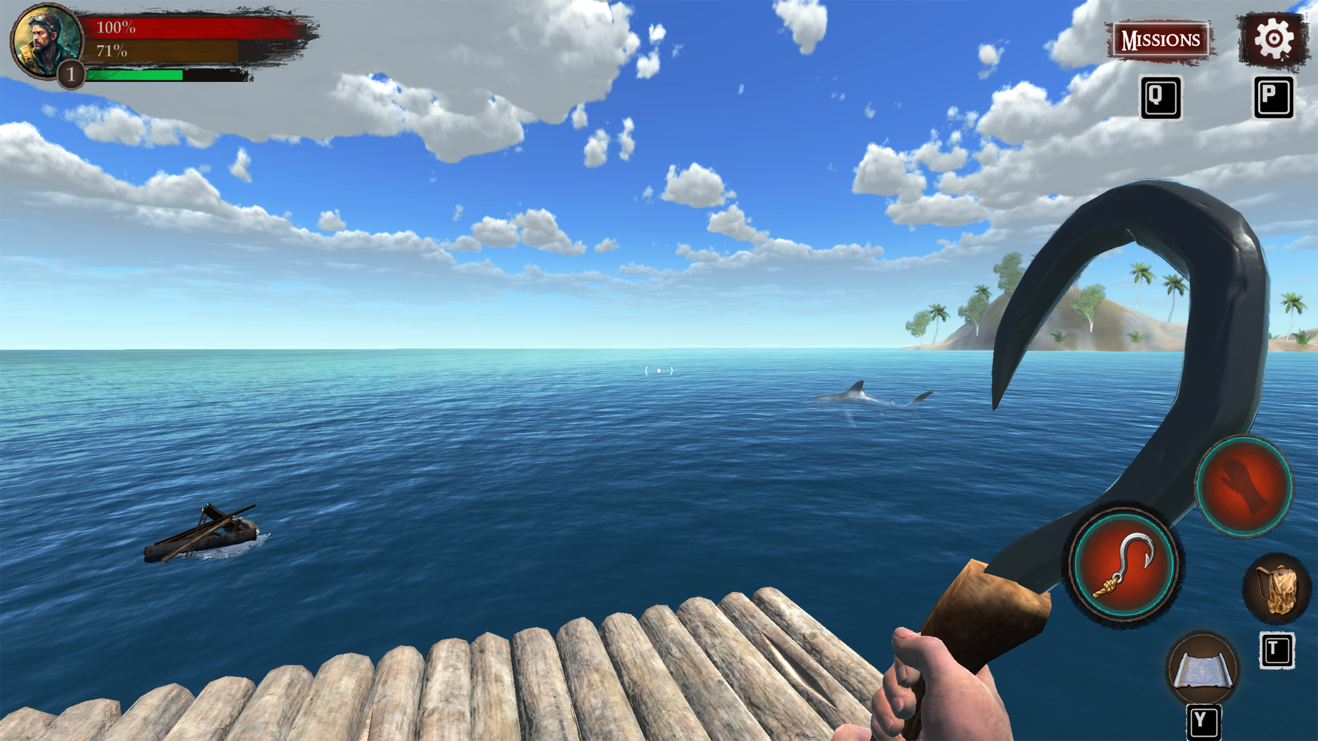 Sea Survival on Raft screenshot
