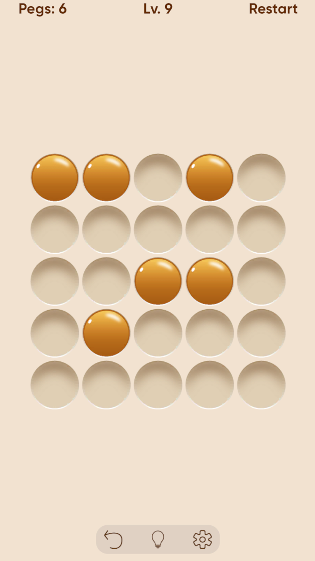 Peg Solitaire Puzzle screenshot 3