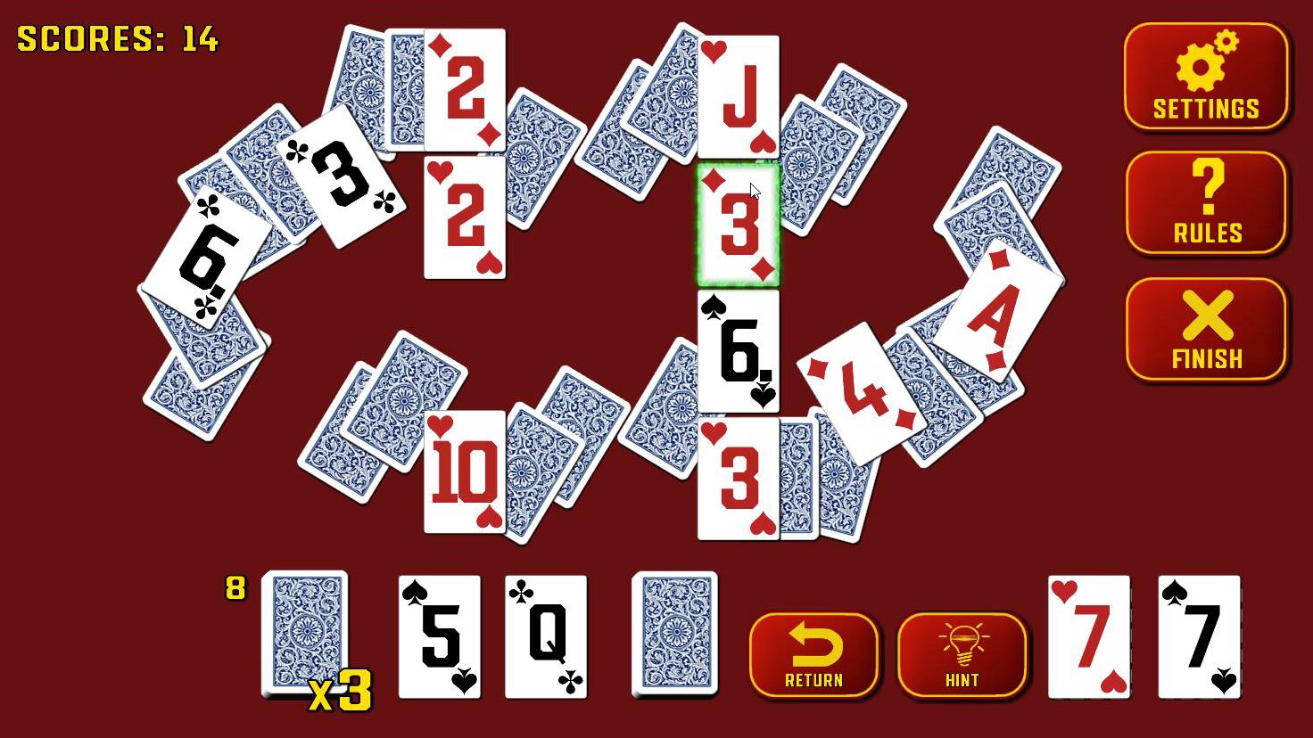 Solitaire Soviet screenshot