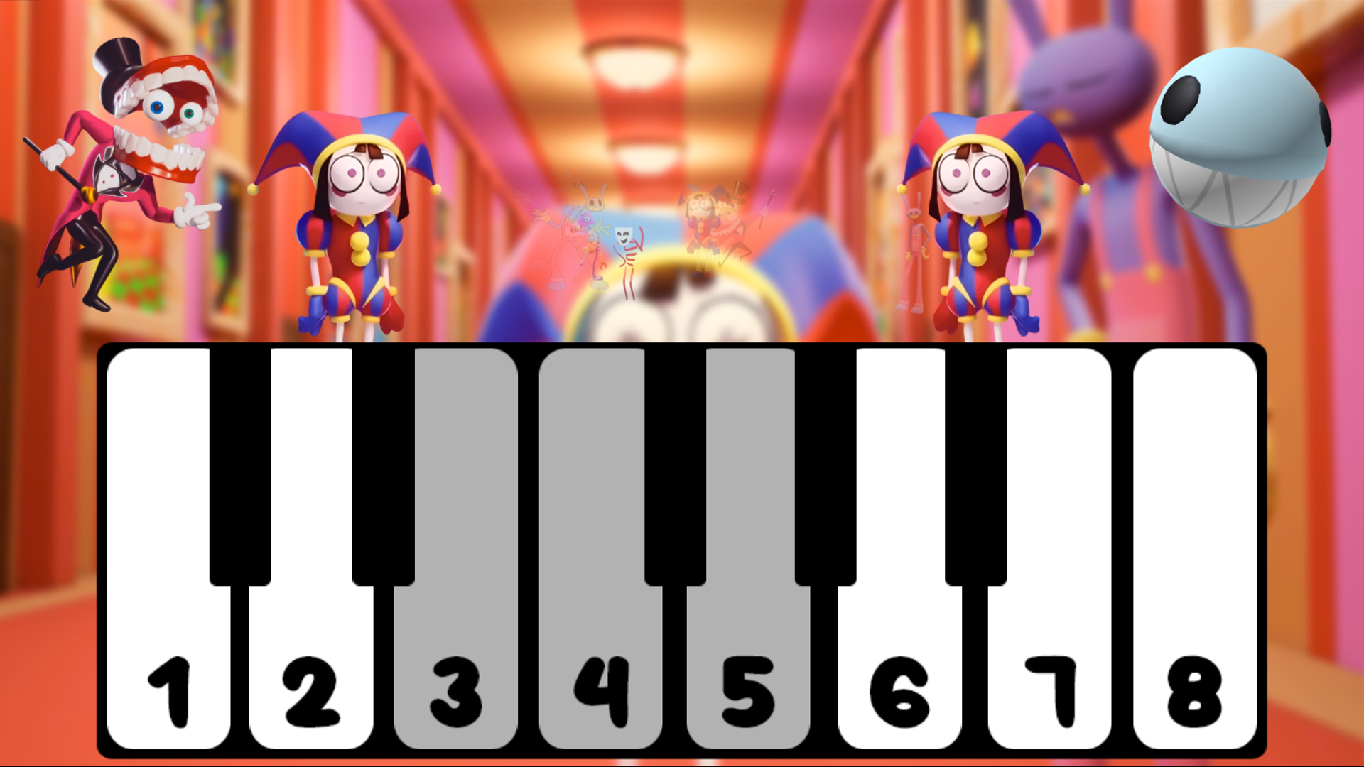 Digital Circus - Amazing Piano (by moolappstudio): Play Online For Free On  Playhop