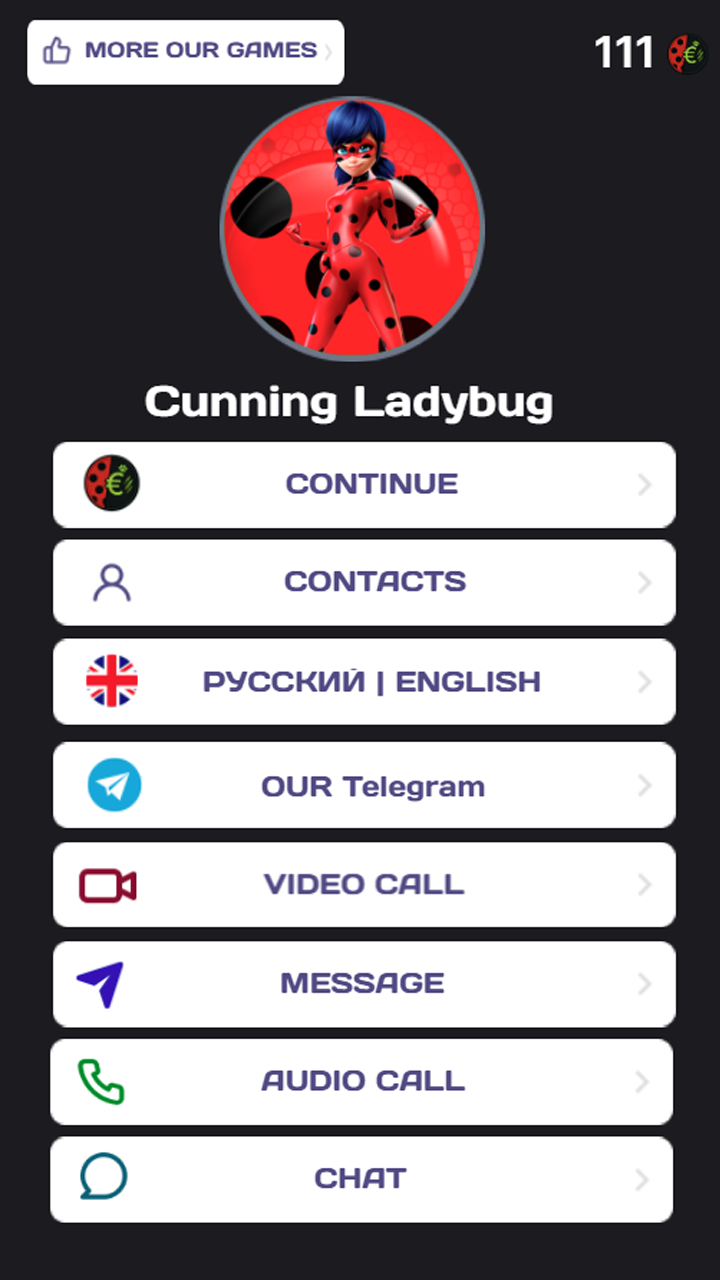 Lady Bug and Cat Noir Call: Chat Prank, Video Call screenshot 7