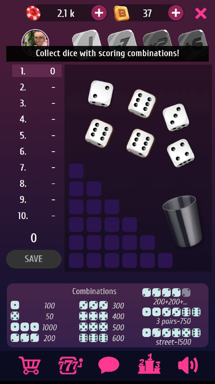 Farkle Pro screenshot 3