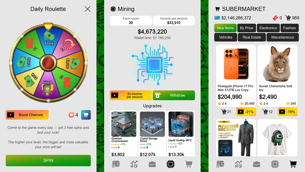 Bank Online: More Money Mod — screenshot 2