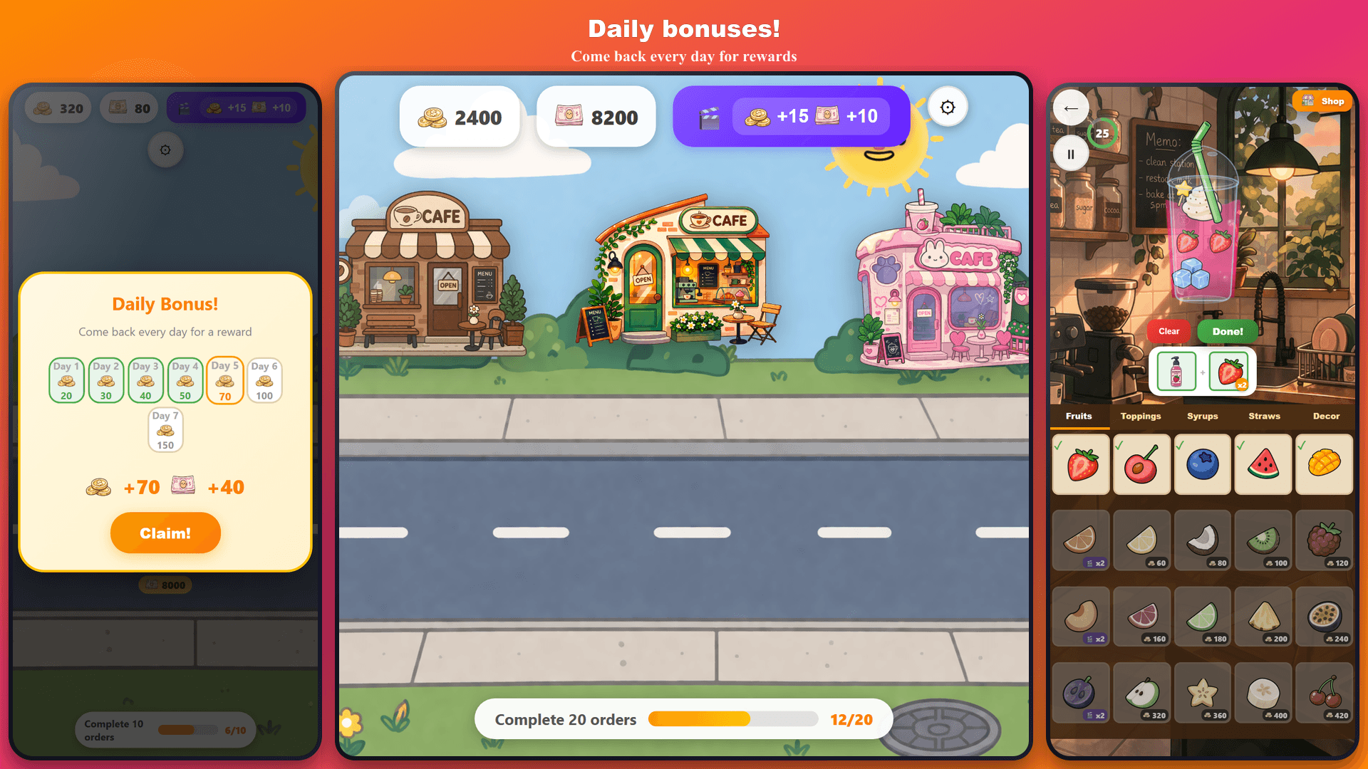 Toka Cafe: Cocktails — screenshot 3