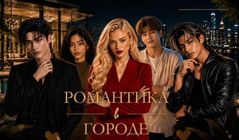 Романтика в городе game cover