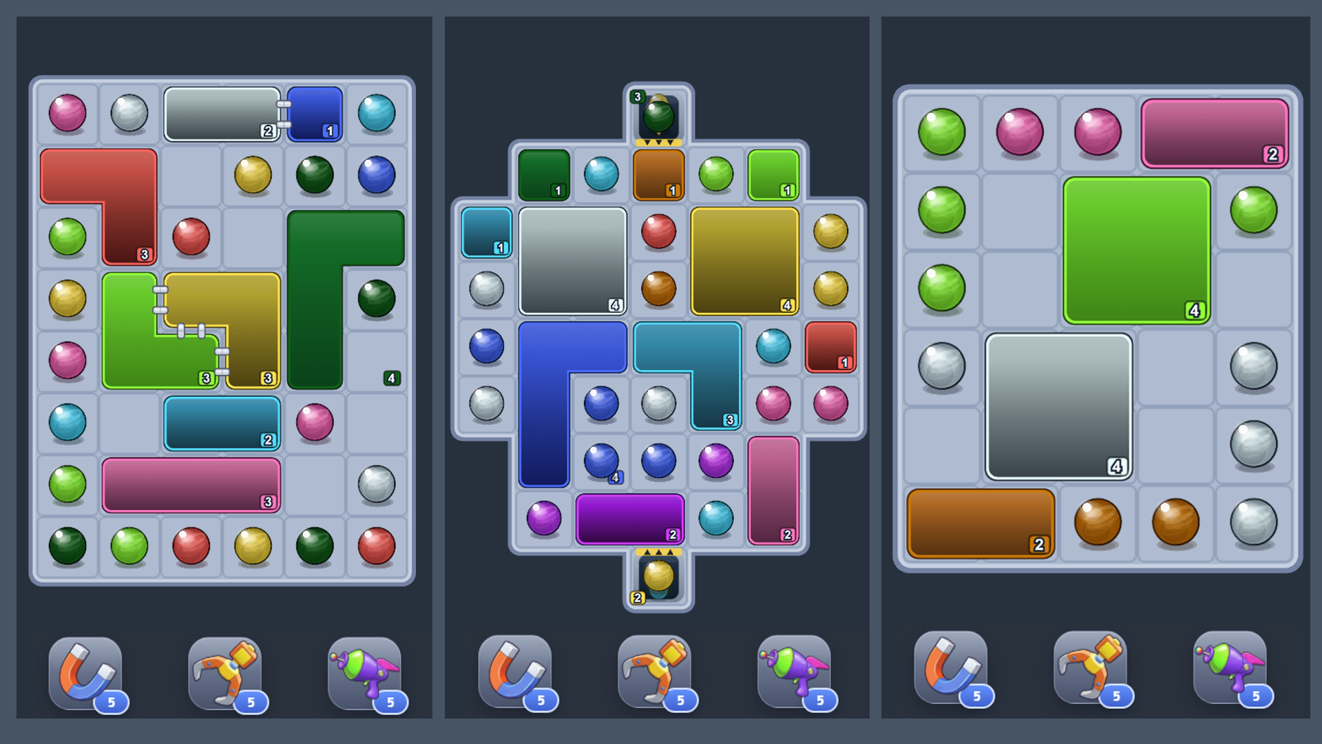 Color Shapes: Ball Sorting — screenshot 2