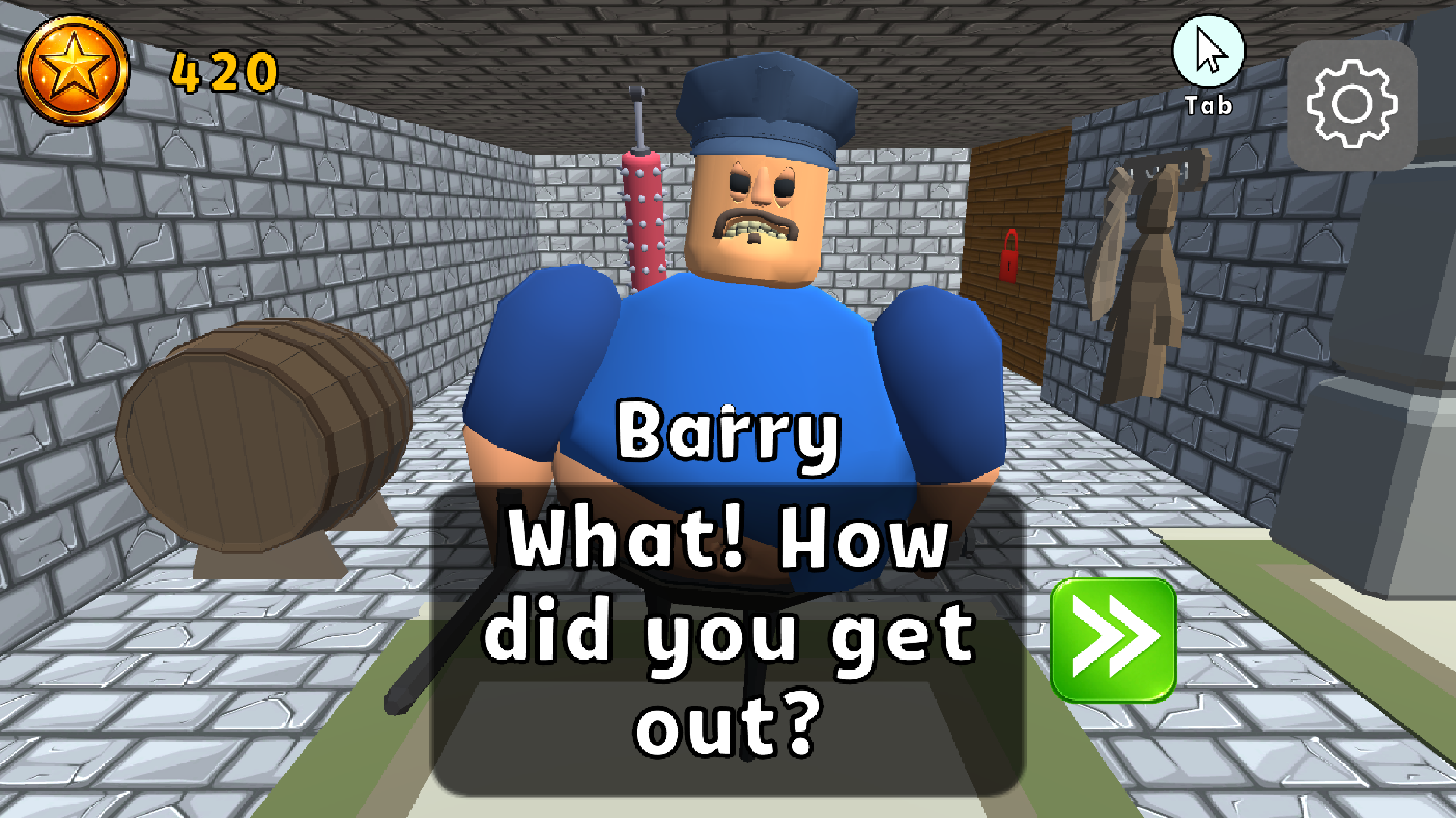 Obby - Escape Barry's jail parkour screenshot