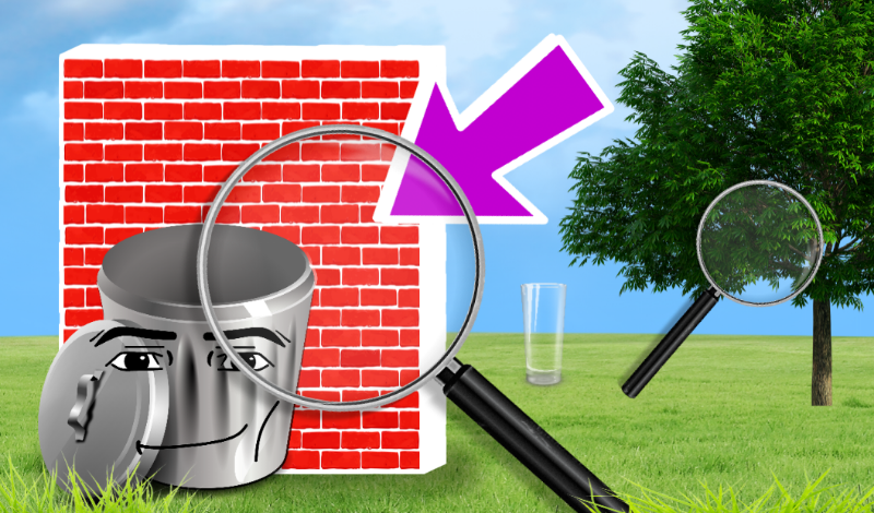 Hide and seek with objects! game cover