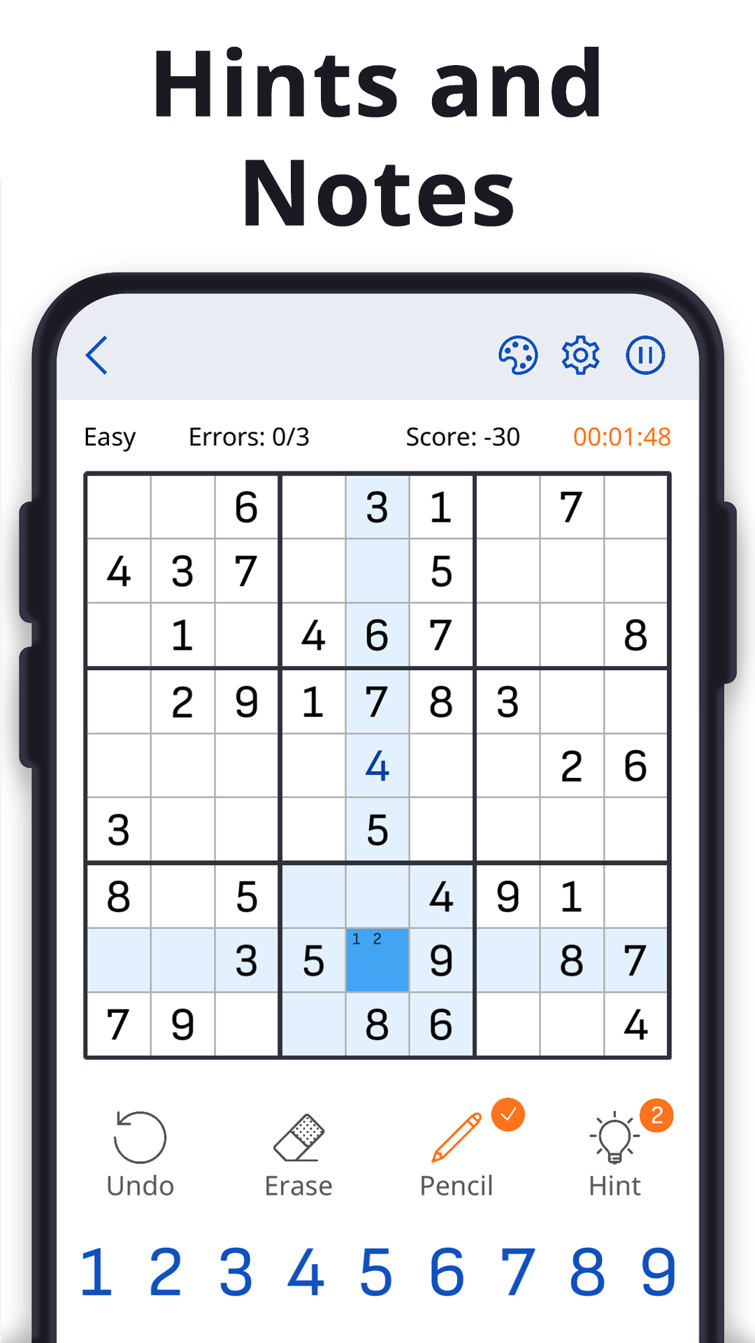 Sudoku Guru - classic sudoku screenshot 14