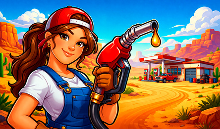 Симулятор заправки и автосервиса