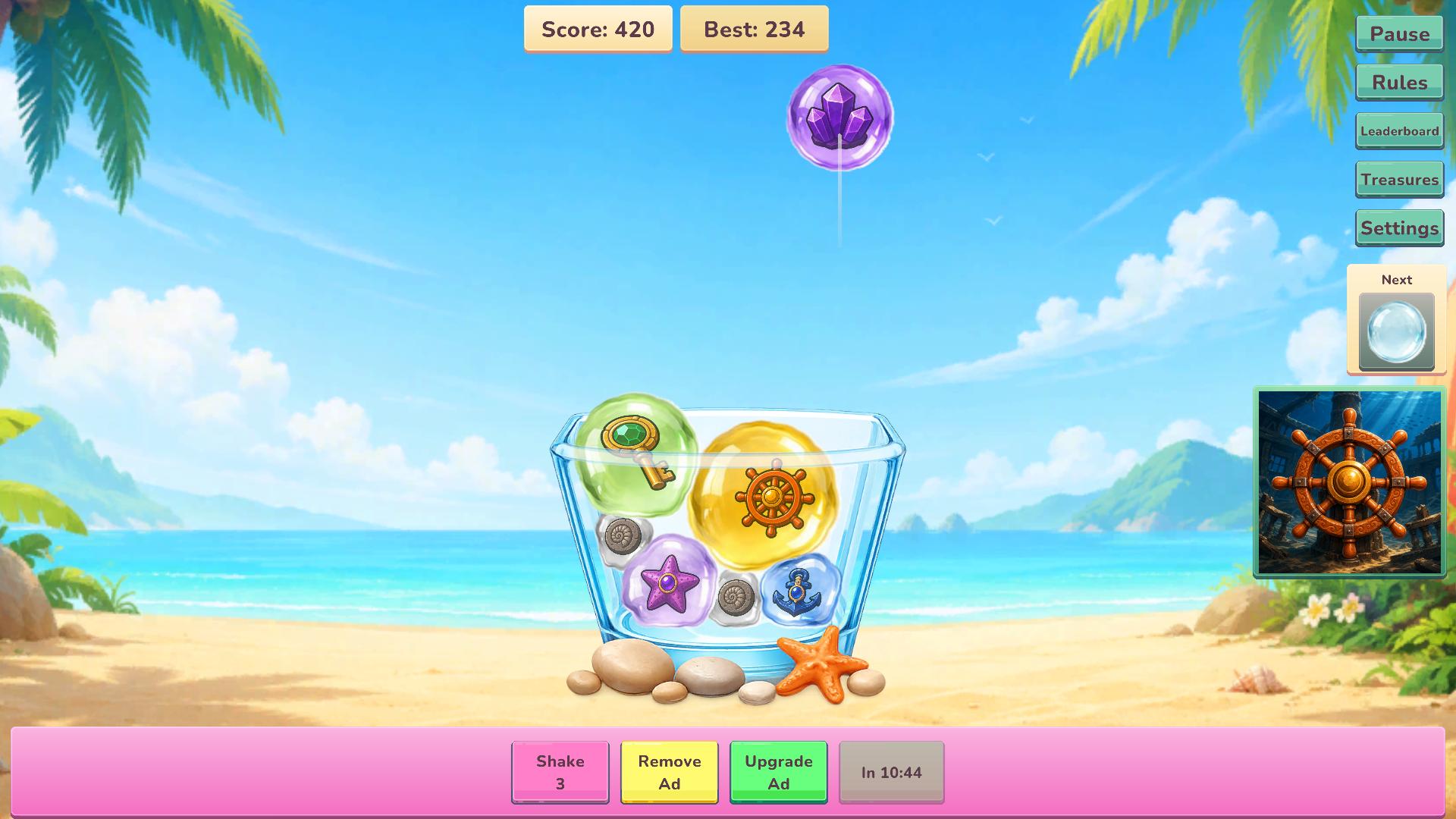 Pop Bubbles: Find All Treasures — screenshot 2