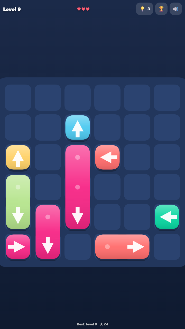 Arrow Away: Tap Puzzle screenshot 3