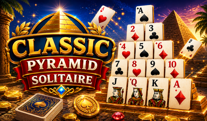 Classic Pyramid Solitaire game cover
