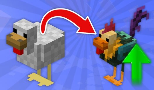 The evolution of animals in Mine!