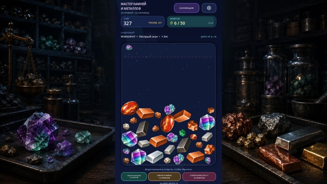 Мастер камней и металлов — screenshot 1