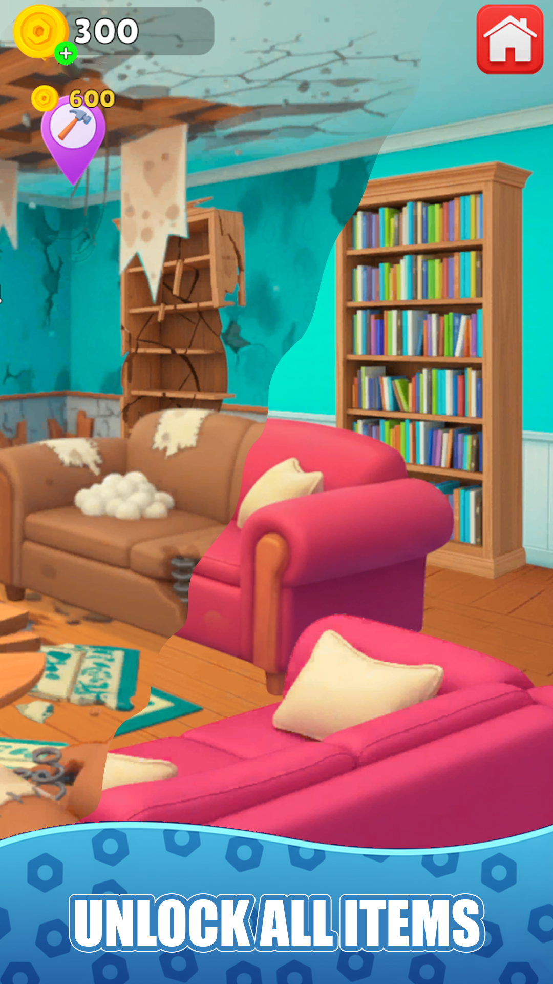 Sorting Nuts and Bolts by Color: Home Repair screenshot 8