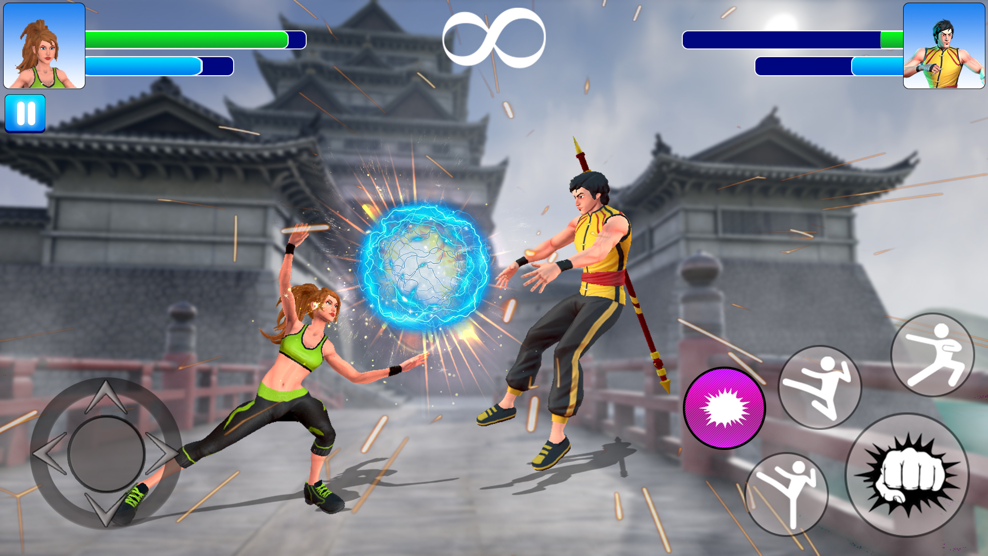 Kung fu gym fightong screenshot 2