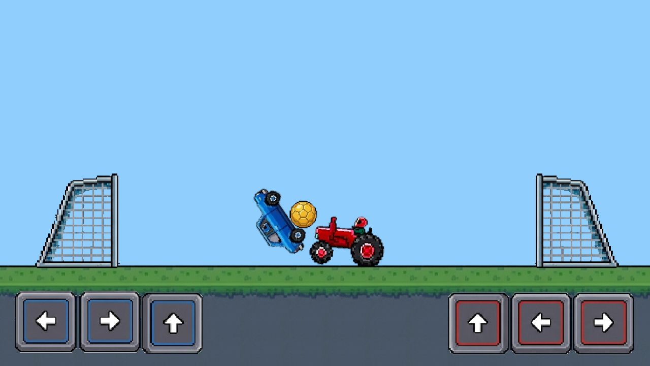 Автомобильный футбол для двоих — screenshot 5