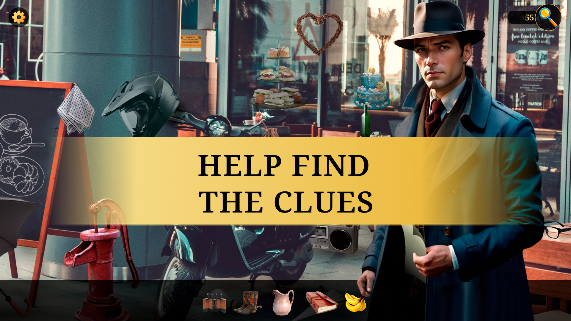 Hidden Object: Clues and Mysteries screenshot
