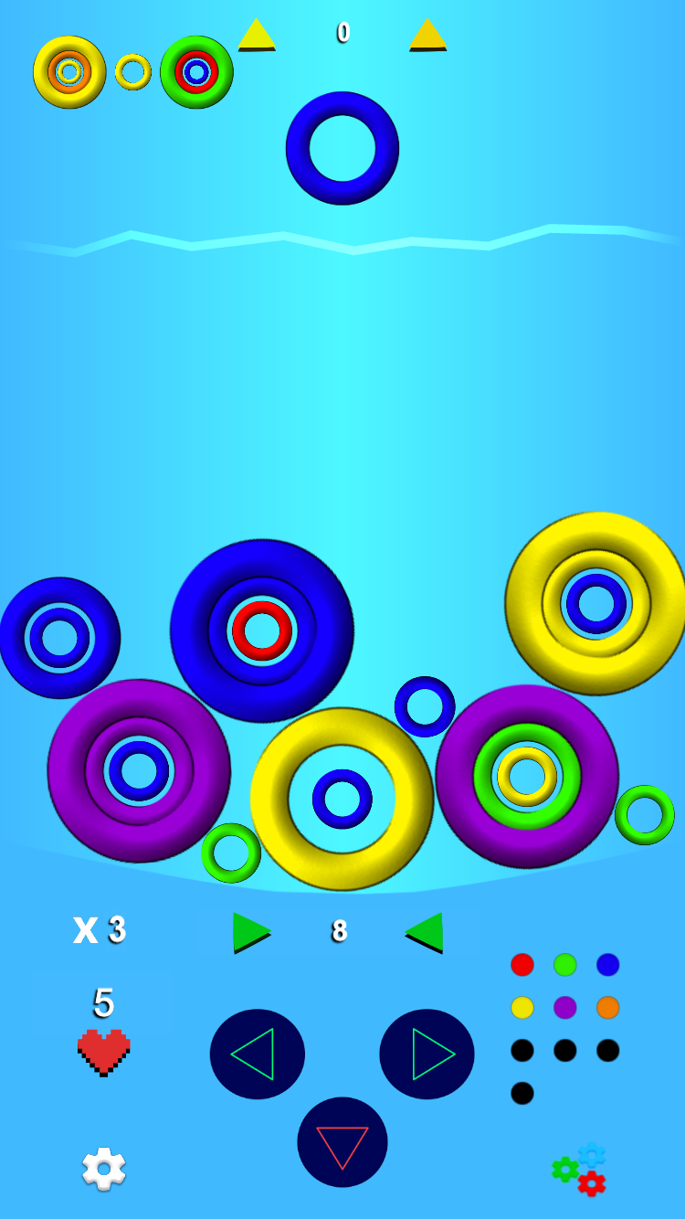 Match Rings Connect Colors Avoid Shock screenshot 7
