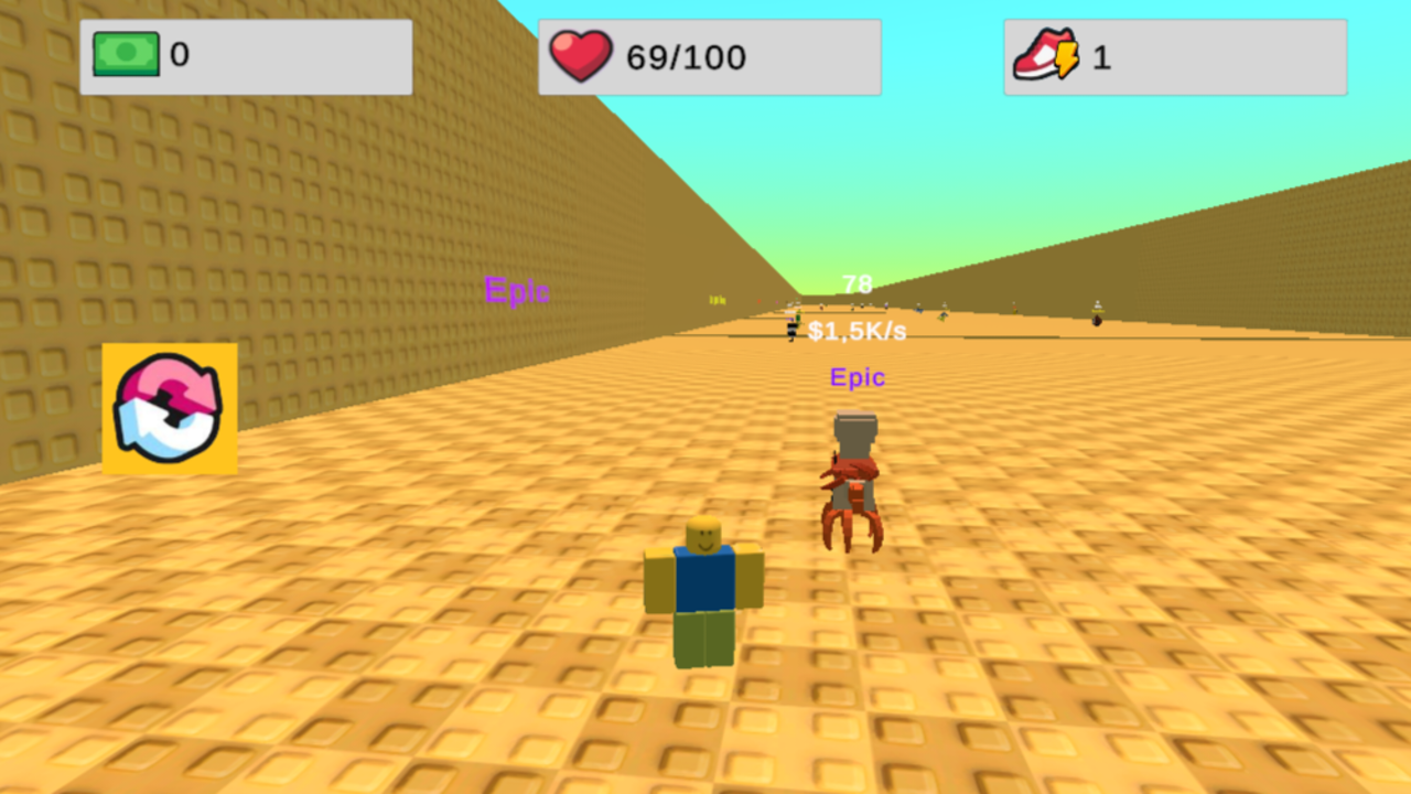 Run from heat for Brainrot — screenshot 1