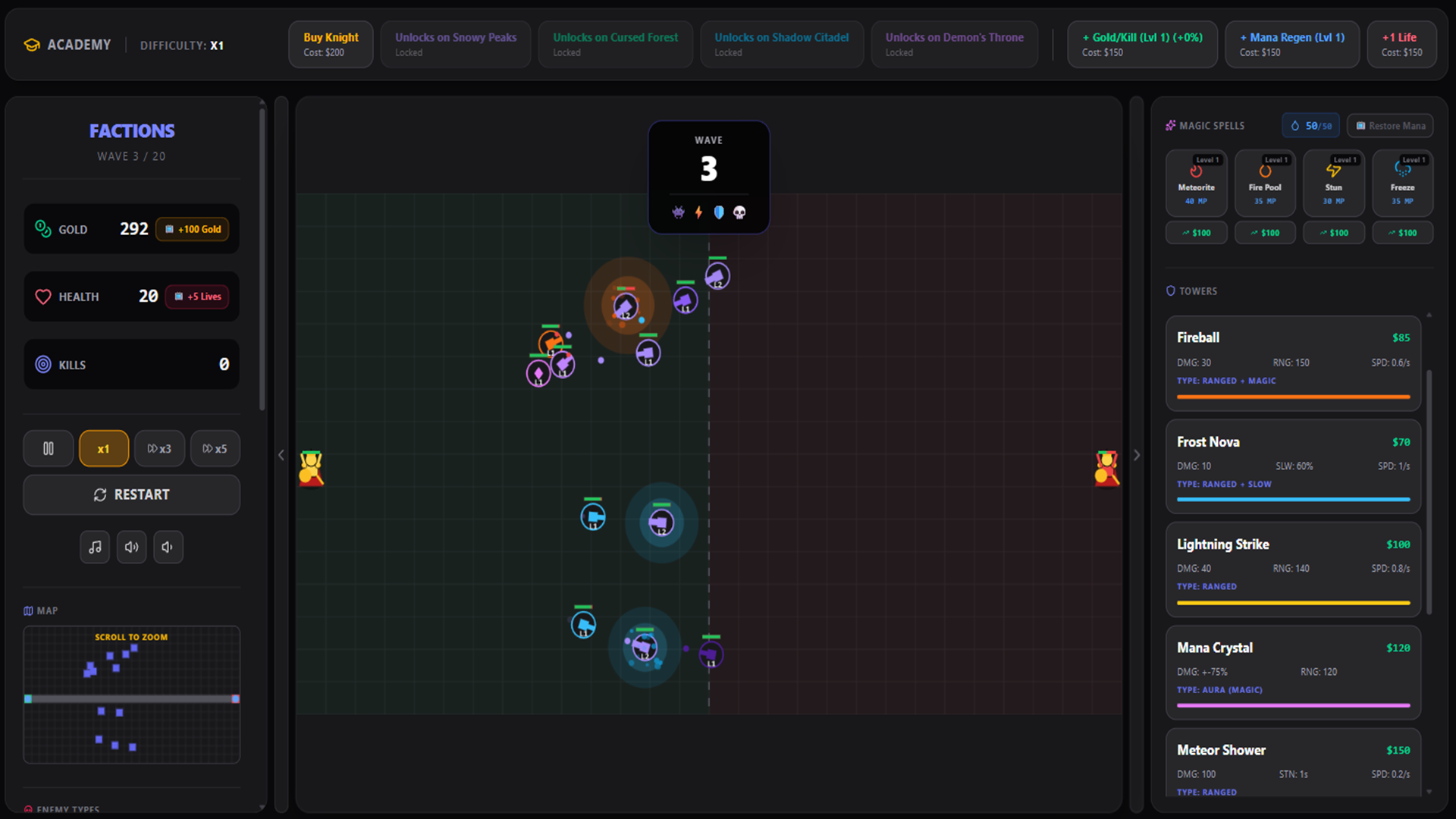 Factions: Tower Defense — screenshot 8