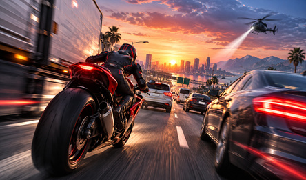 Moto Traffic Racing 3D