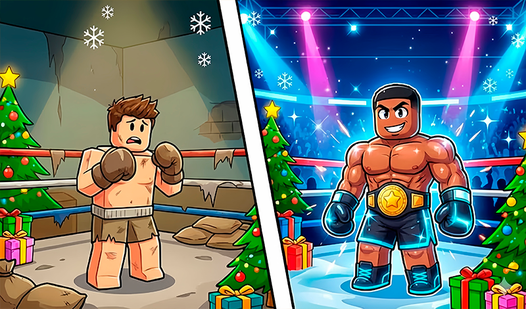 Обби: Боксёр, Побег из Острова!