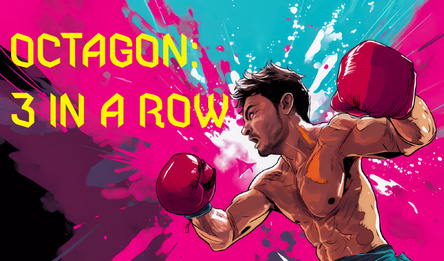 Octagon: 3 in a row