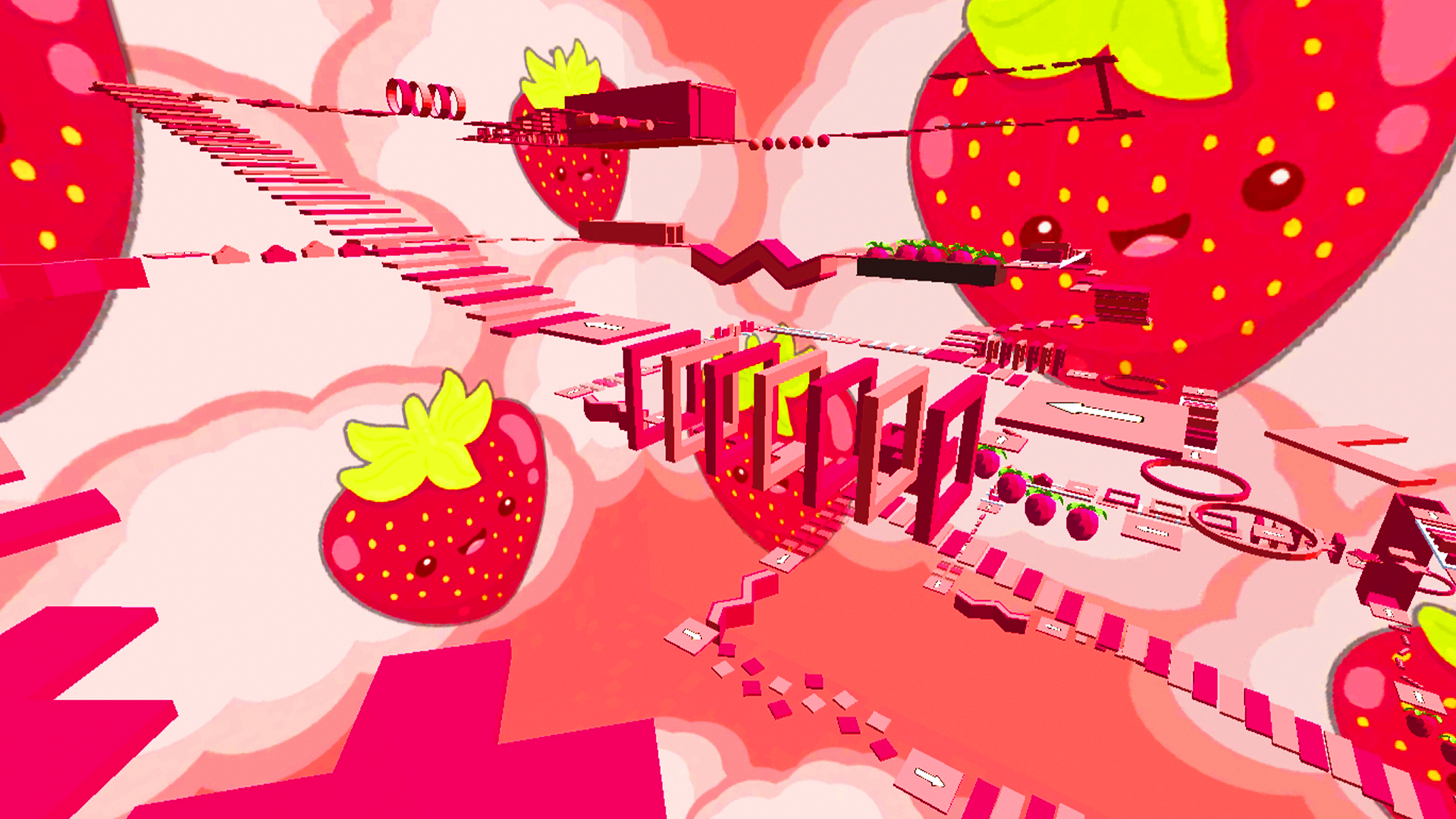 Strawberry Obby: The Most Fun Parkour! screenshot