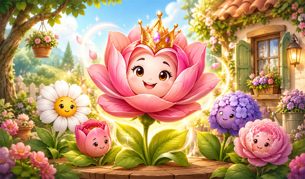 Flower Cottage: Big Bloom