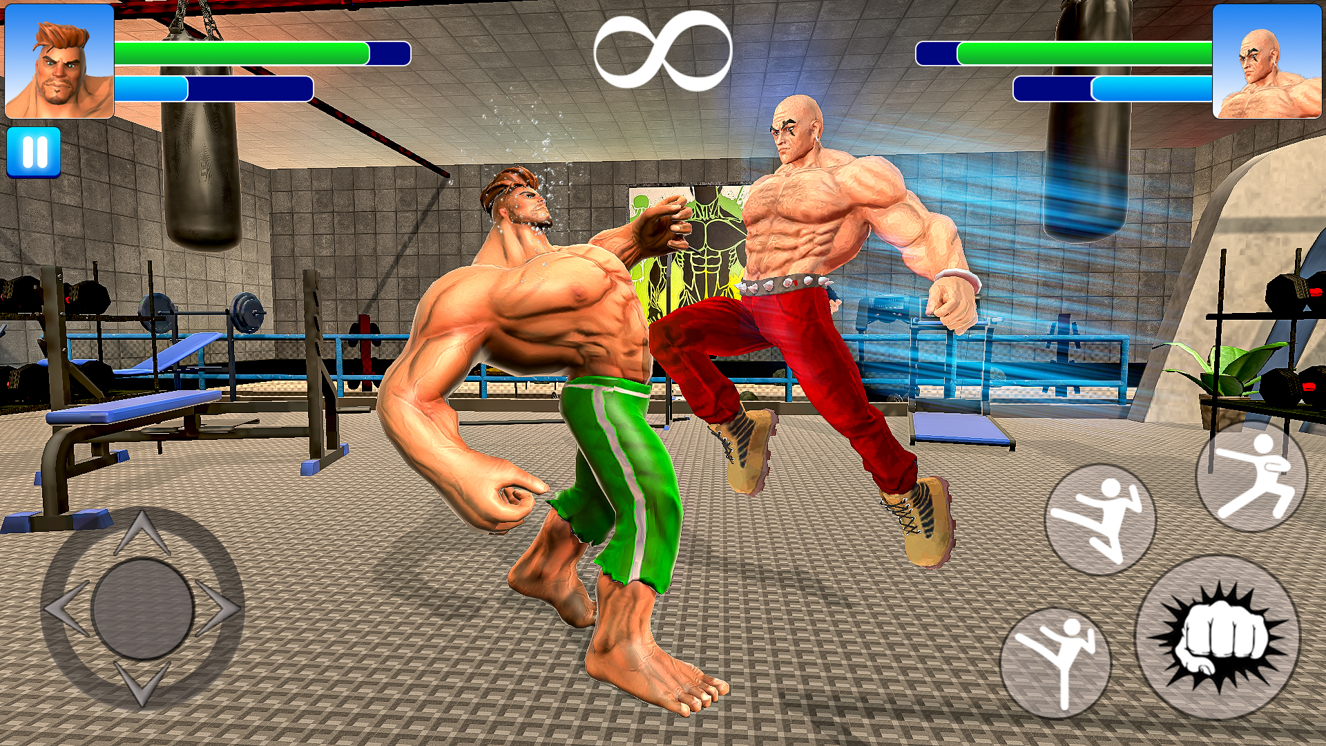 Kung fu gym fightong screenshot 4