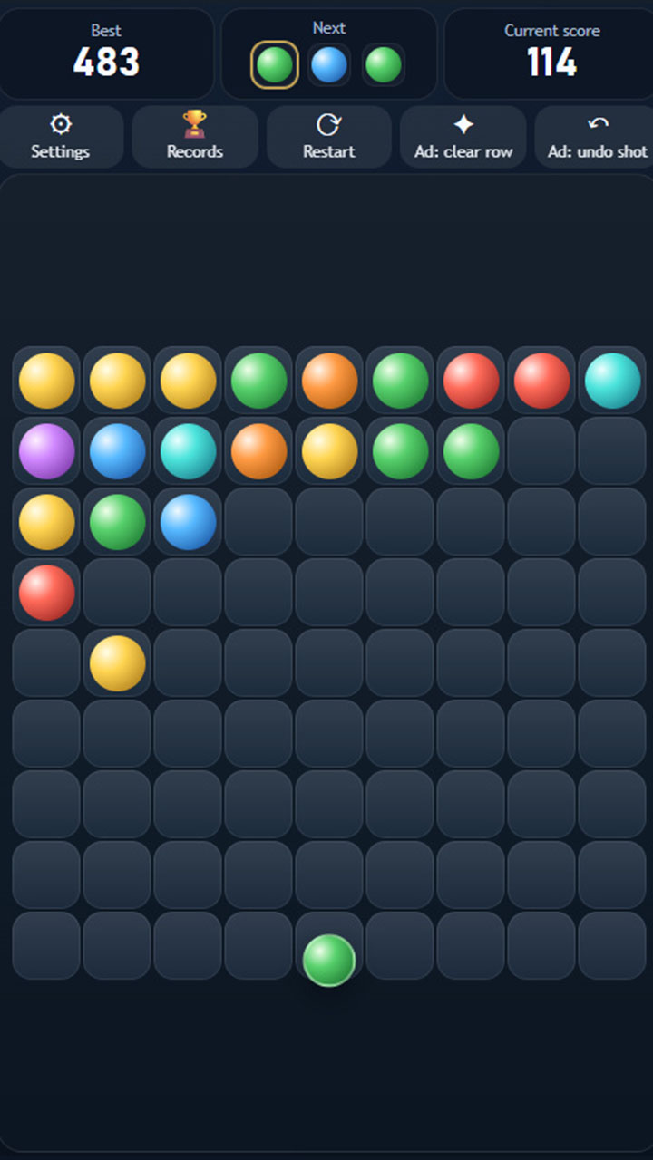 Balls Shooter Classic screenshot 17