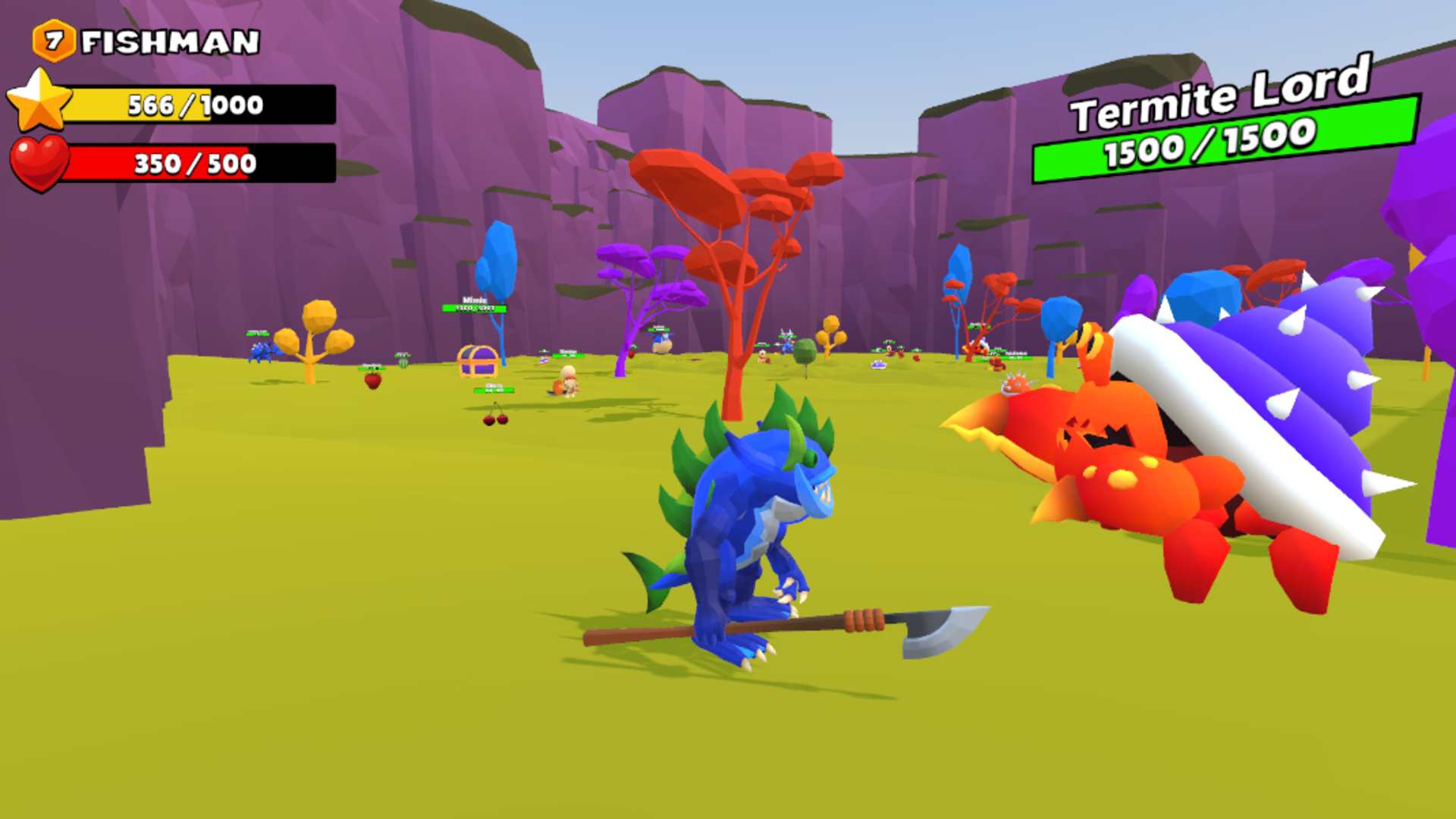 Evolution of Wild Monsters 3D screenshot