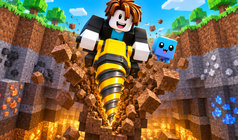 Obby: Dig to the center of the Earth