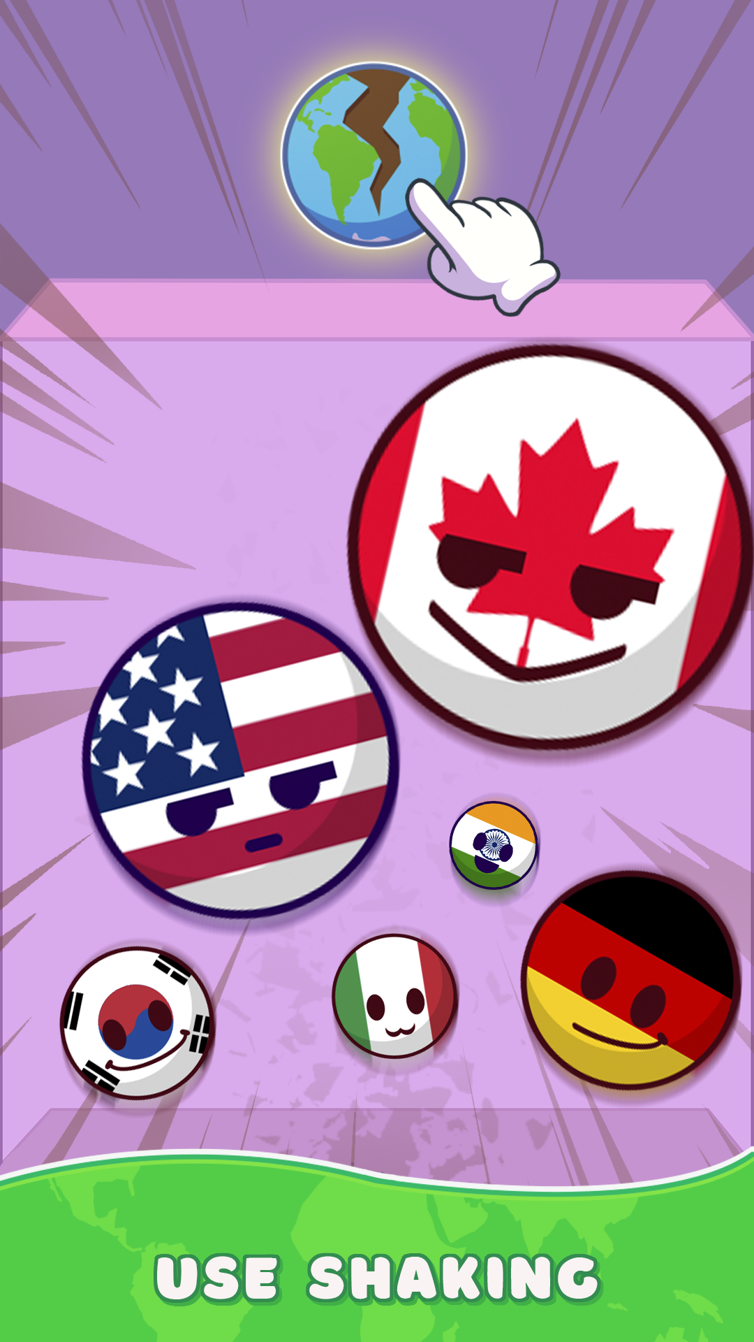 Country Balls: Merge Puzzle screenshot 9