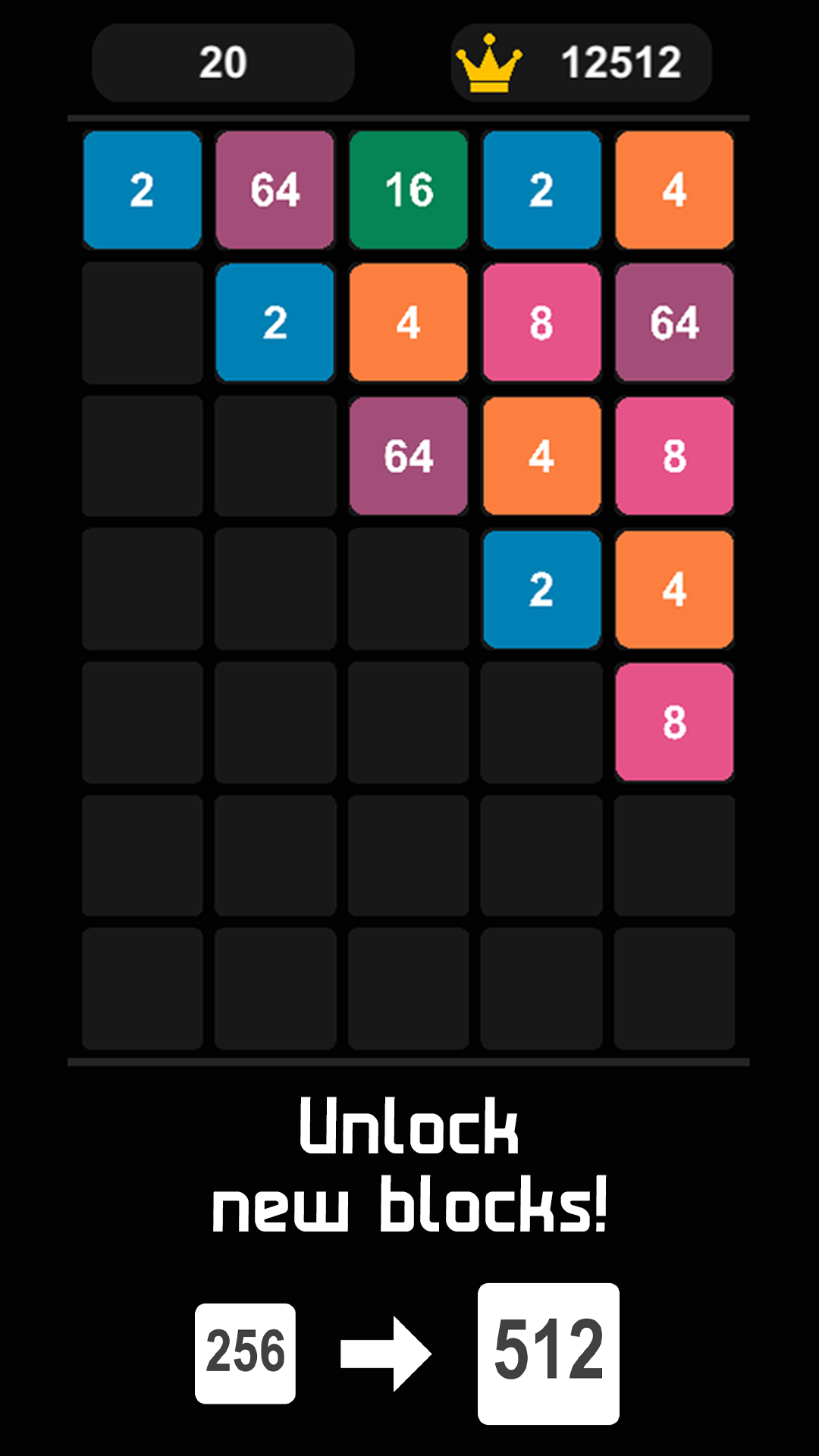 2048 Merge Falling Blocks screenshot 6