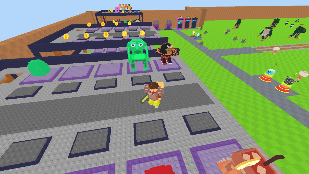 Obby: Brainrot RPG Slasher & Loot Adventure — screenshot 1