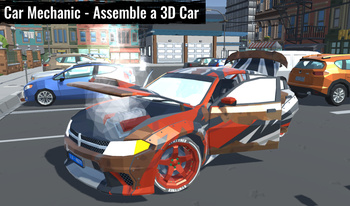 Car Mechanic - Assemble a 3D Car