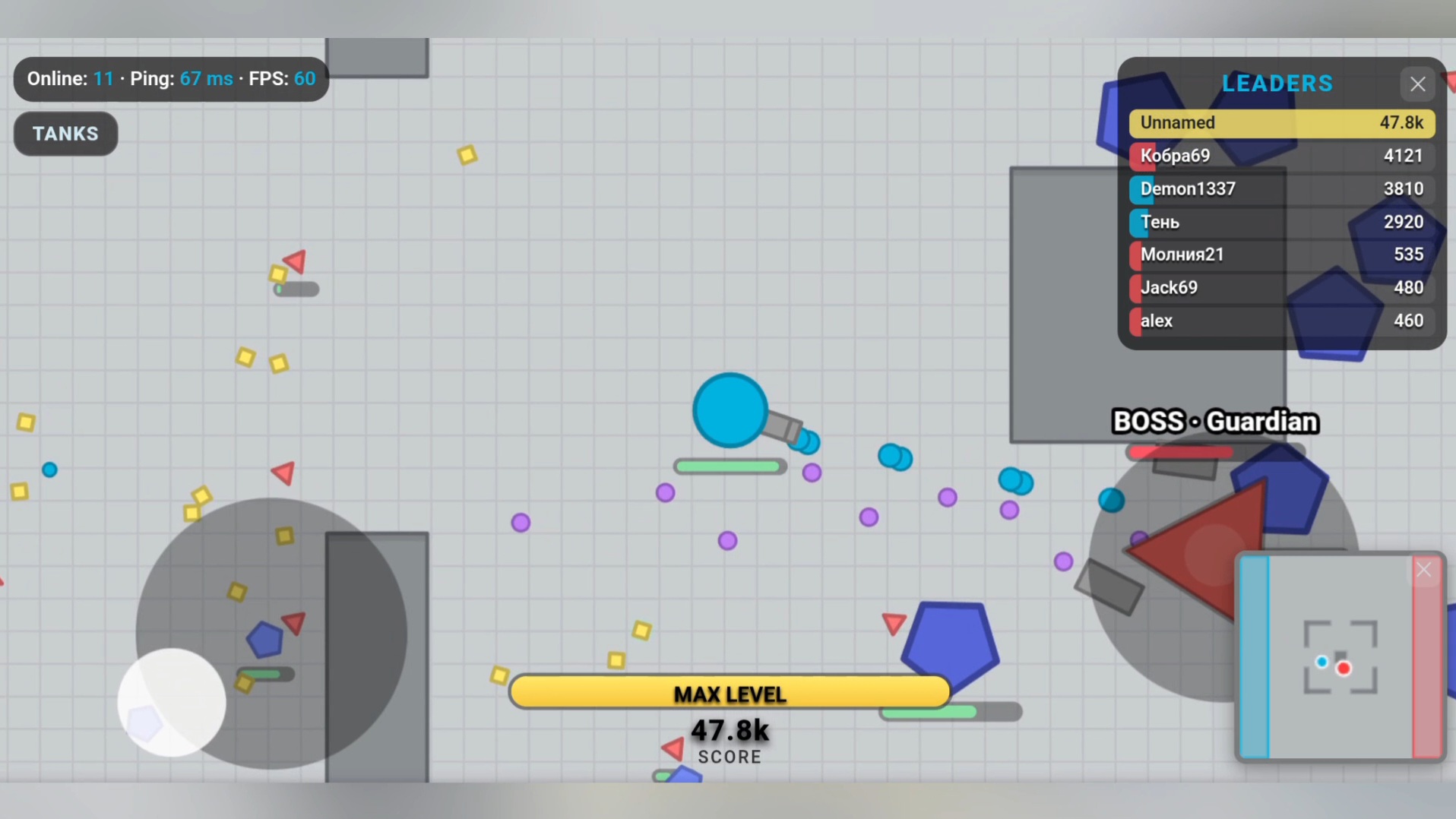 Mega Diep Io Online — screenshot 2
