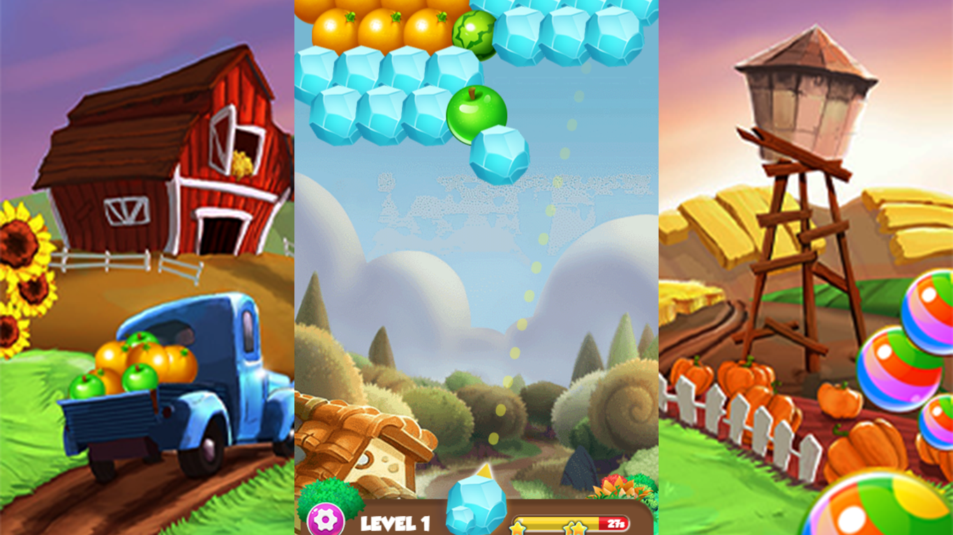 Bubble Fruit Shooter screenshot