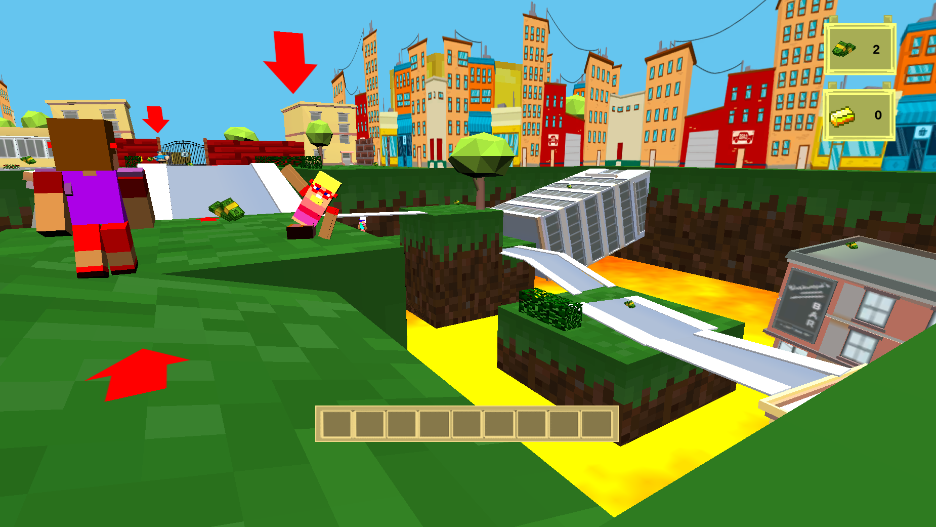 Survival and Parkour screenshot