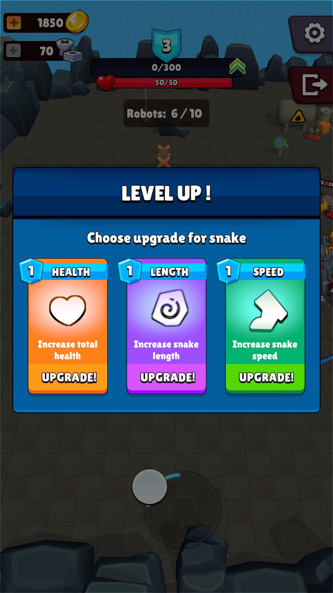 Army on Snake: Robots Attack screenshot 8