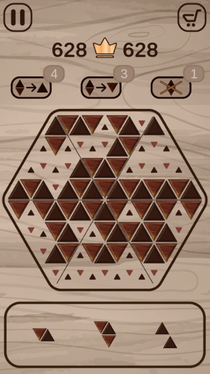 Triangular Wooden Blocks screenshot 5