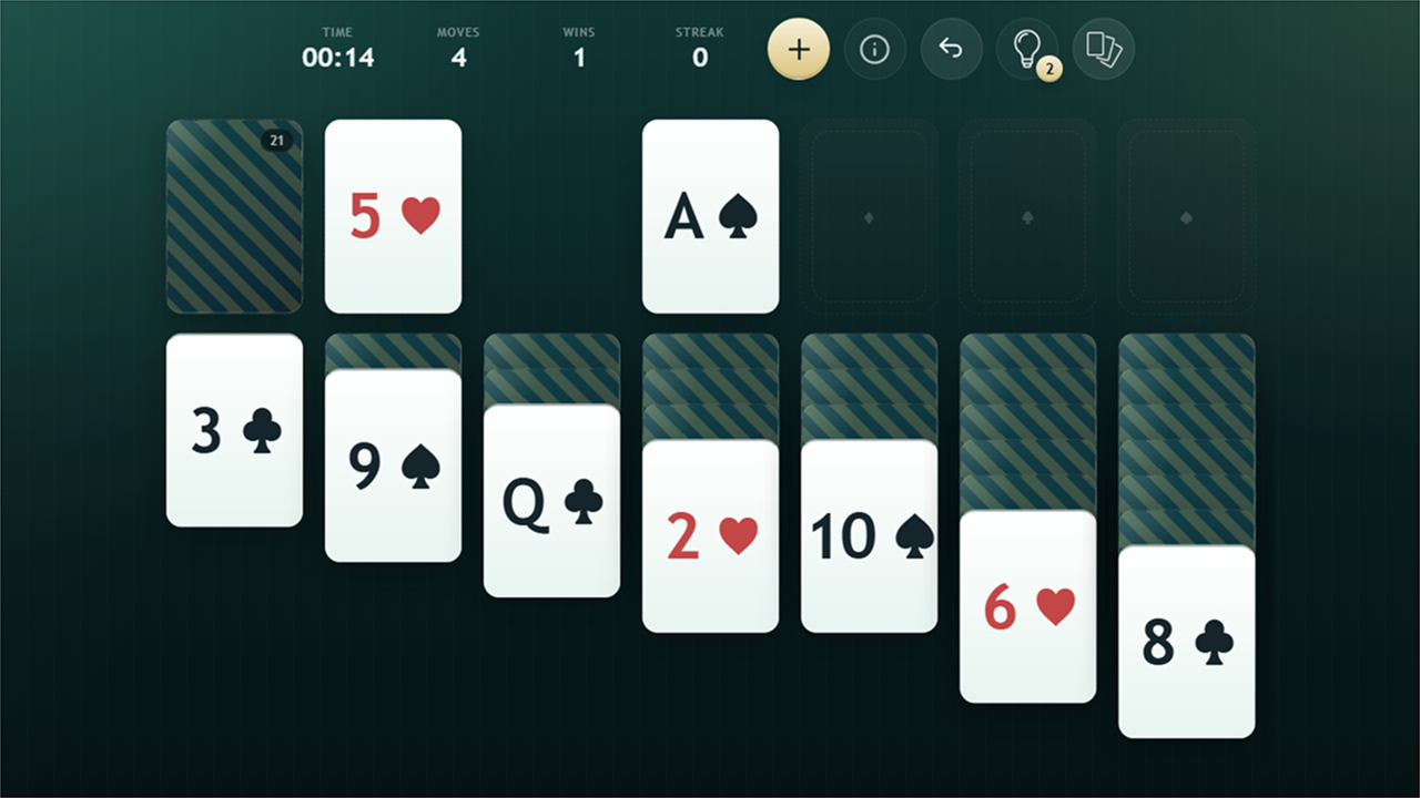 North Klondike Solitaire — screenshot 2