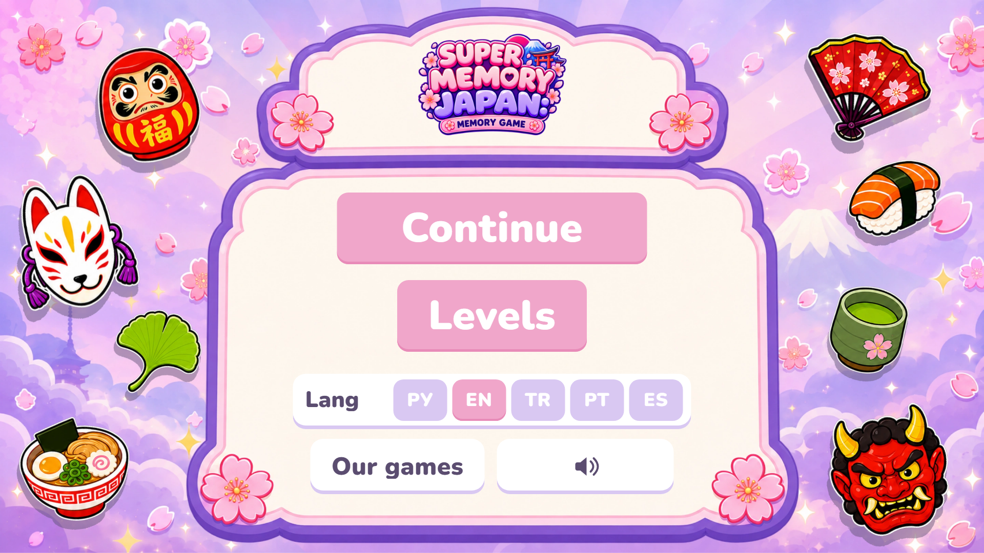 Super Memory Japan: Memory Game — screenshot 5