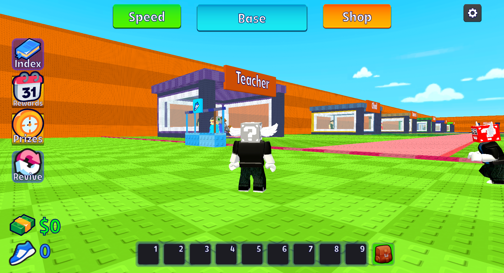 Grab the Lucky Blocks and Run from Guards — screenshot 1