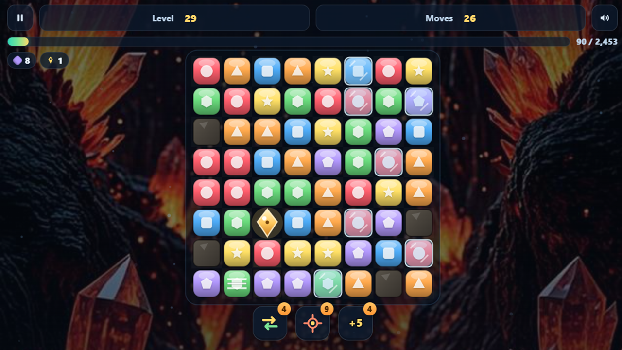Crystal blast screenshot 1