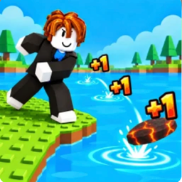 Obby: +1 Stone Skipping